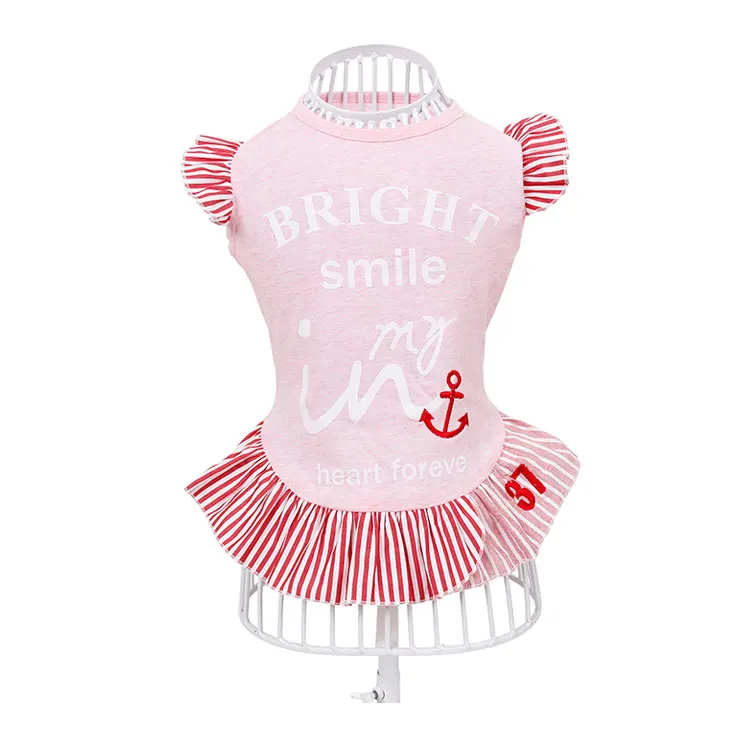 Напрямую с фабрики оптовая продажа прекрасный розовый обувь для девочек одежда с принтом собаки платье