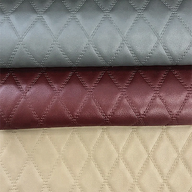 Waterproof PVC Faux Leather Elastic Marine Vinyl for Rexine Leather Sofa Covers for Car Bag Furniture Chair Luxury Yacht Boat