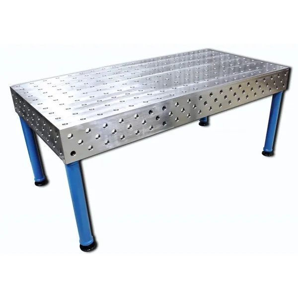 3D Welding Table with Jigs Fixture GG25/Steel 52/3 1200x2400x200
