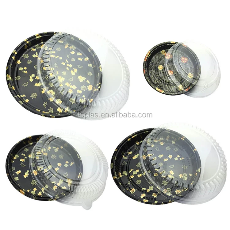 Коробка для упаковки еды суши с крышкой