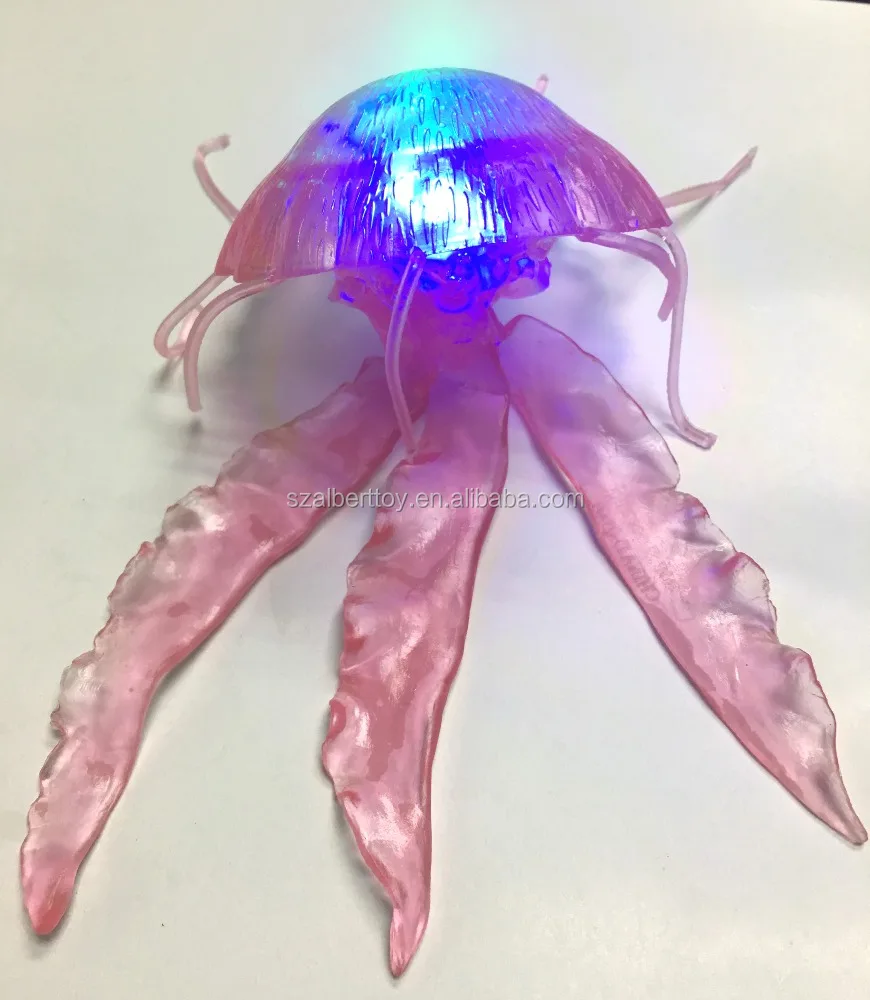 プラスチッククラゲライトアップストレッチ面白い教育子供おもちゃ