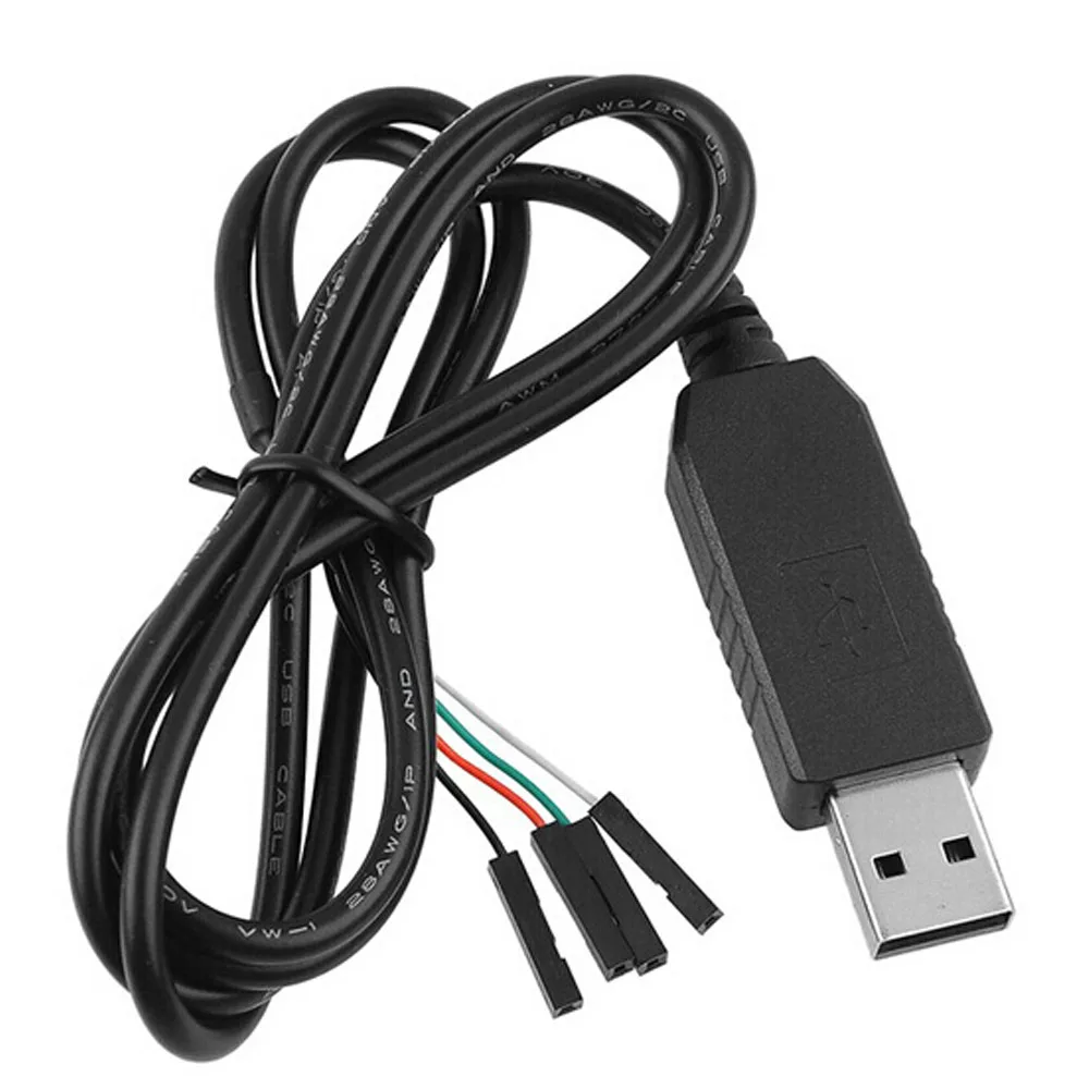 PL2303 USB Zu UART TTL Kabel – 4-polig, 1m, Für RS232 Serial Converter