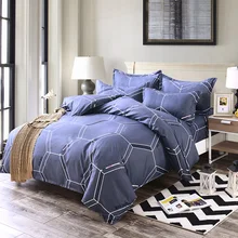 Bedsheet Stripes Promotion For Promotional New Stylish 5 6 7 Feet Duvet Cover 3 4 Pcs Bedding Set