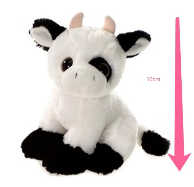 Adorável brinquedo de pelúcia de vaca, 49,8 cm/13,7 pol. Bichos de pelúcia  de vaca macia Brinquedos de pelúcia Almofada de abraçamento de vaca  presentes para meninas meninos : : Brinquedos e Jogos