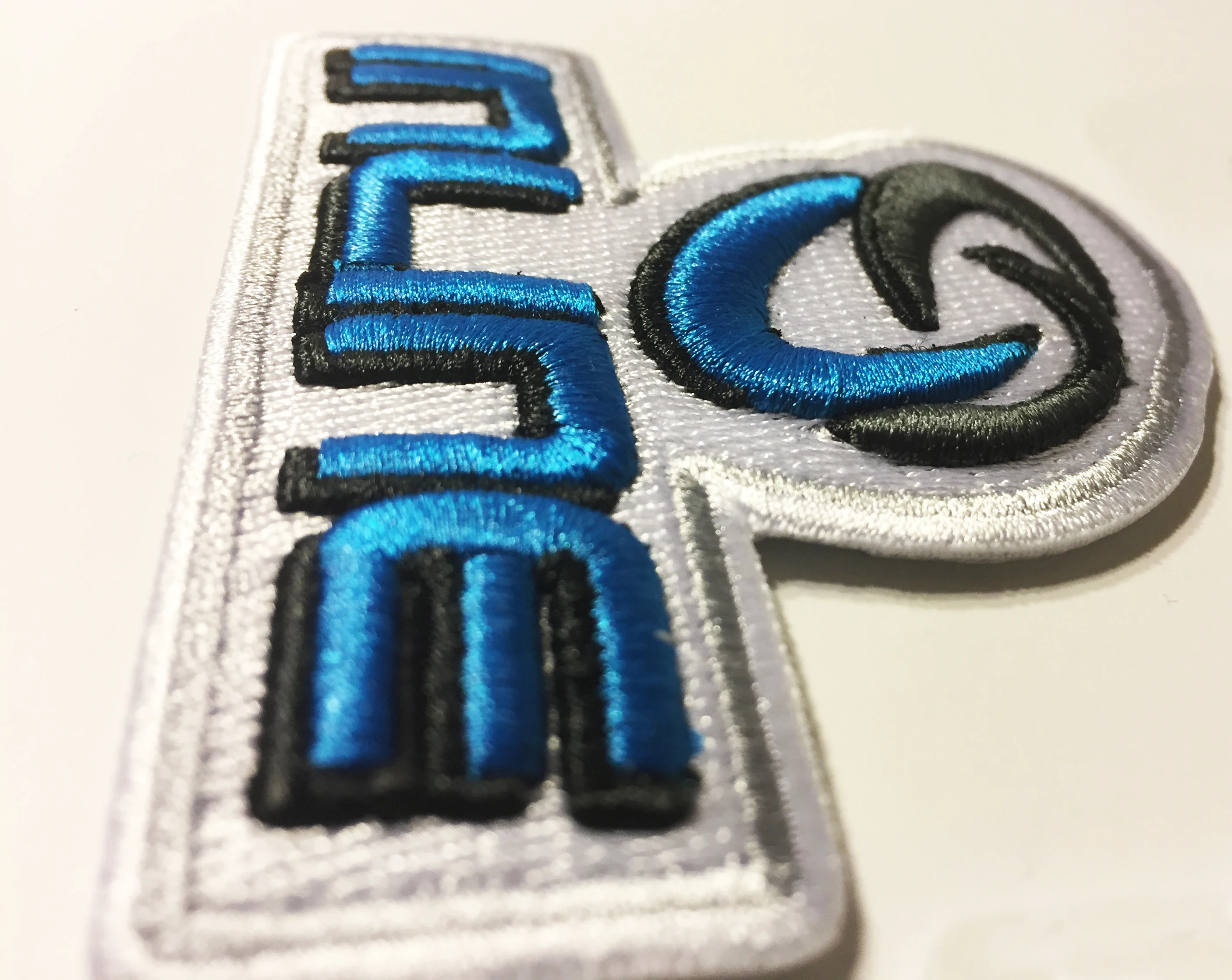 High Quality Custom Popular Puff Effect Letter 3d Embroidery Patch for Clothing