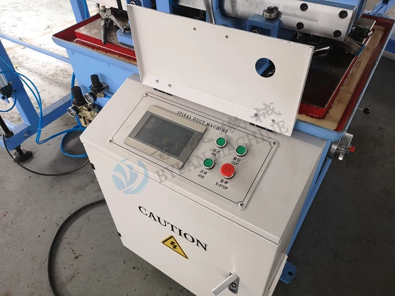 Машина для изготовления спиральных воздуховодов Hvac, круглая труба spiro tubeformer