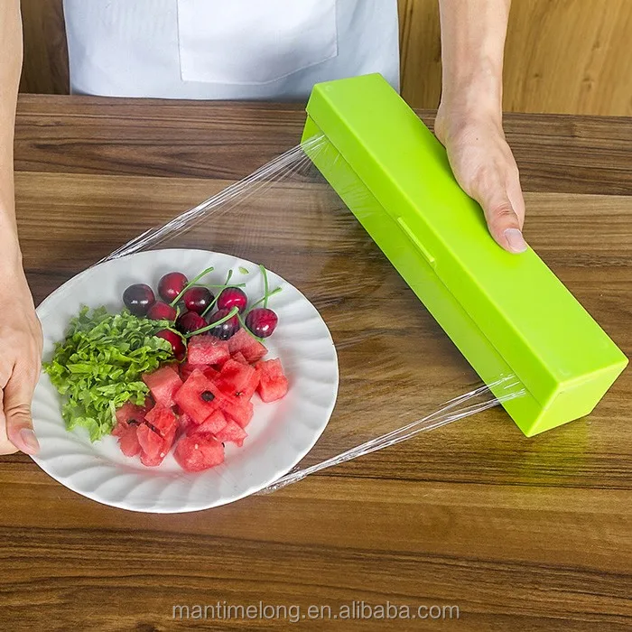 Kitchen Food Disposable Plastic Wrap For Fruit Vegetable Cling