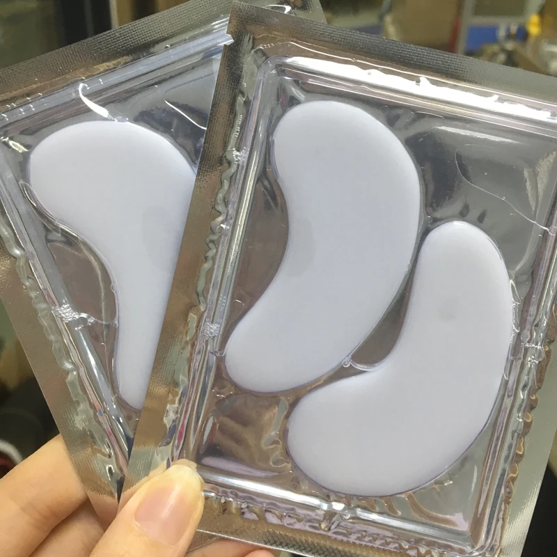 Private Label Custom Shape Muti Color Collagen Crystal Hydrogel Gel Eye Patch Under Eye Mask