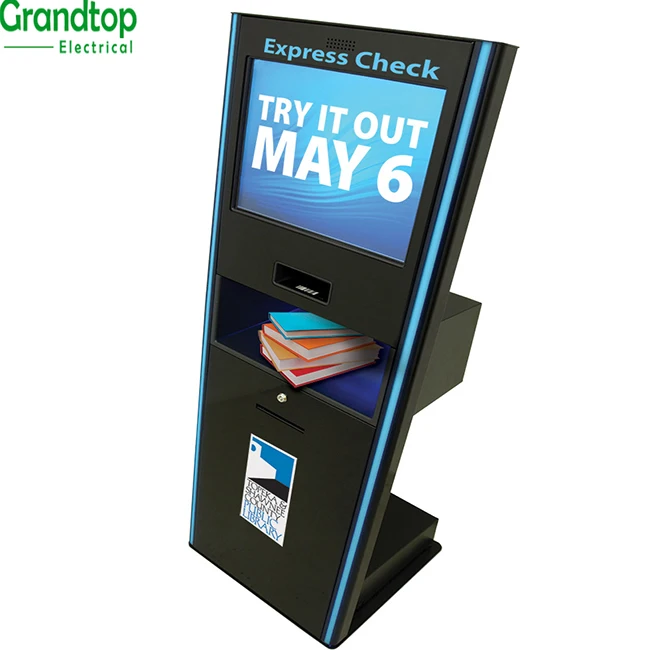 Self Service Library Book Returning Machine Kiosk