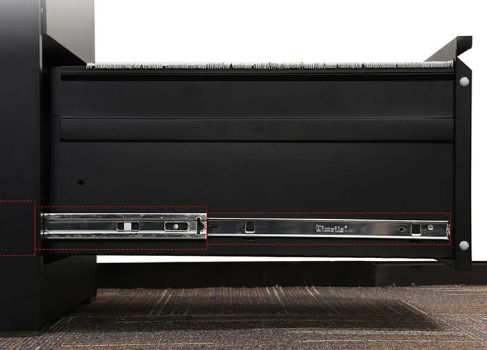 Офисная мебель, вертикальный стальной шкаф для хранения документов, запирающийся серый шкаф с 4 ящиками