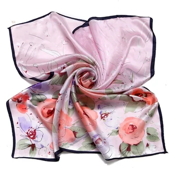SUZHOU SILK 100% extra long and square silk scarf