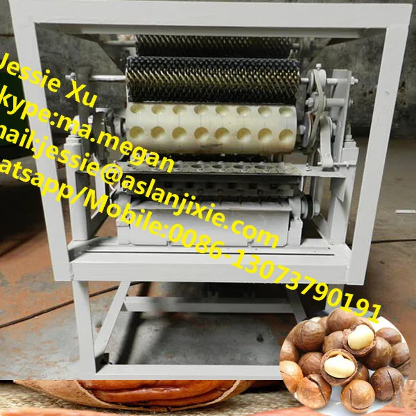 Macadamia Nut Cutting Machine Industrial Nuts Shell Opener Machine