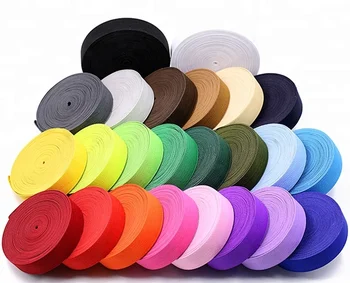 Factory supply customized colorful spandex elastic band