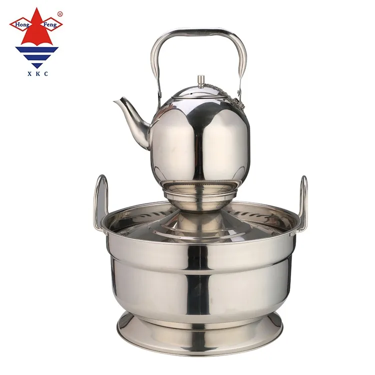Hot Sale Traditional Style Stainless Steel Water Kettle and Pot Set Muslim Hand Washing Copper Plating for Coffee & Tea Usage