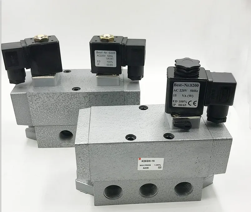 K25DH-6/8/10/15/20/25 распределительные электромагнитные клапан
