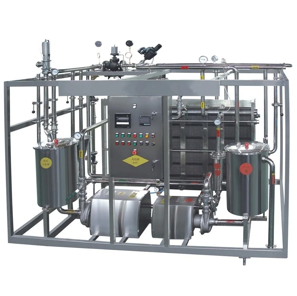 Factory Price Continuous Electric 1000 Liter Milk Sterilizer Pasteurizer Pasteurization Machine