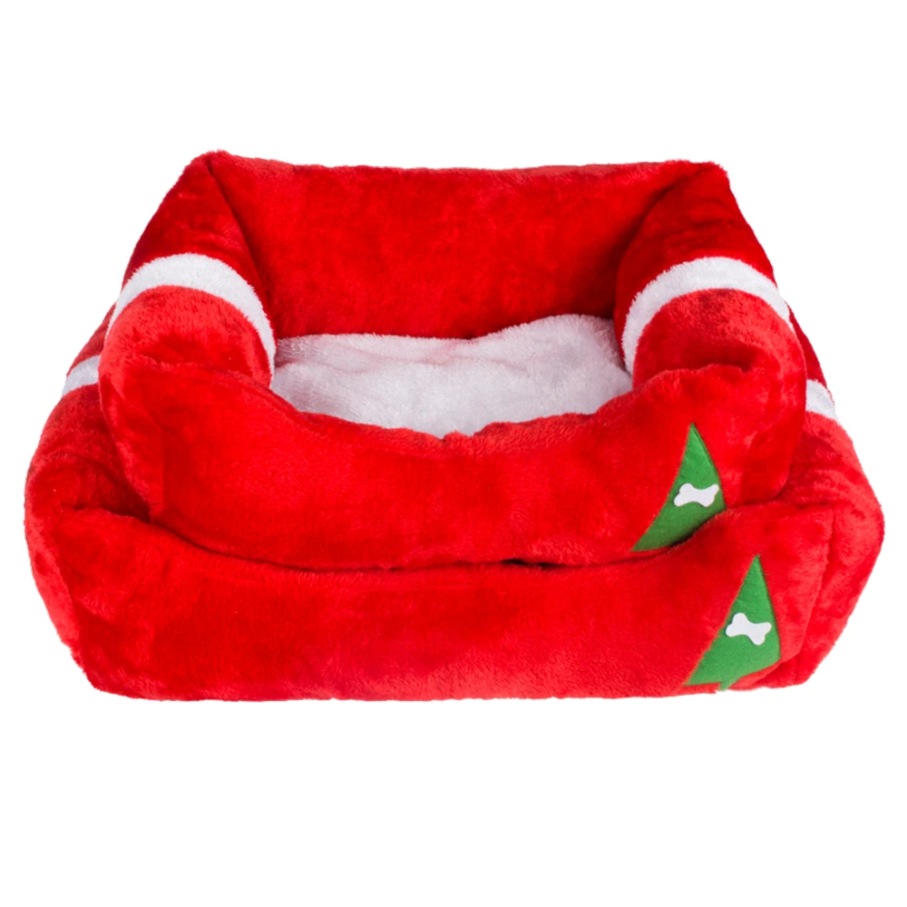 christmas dog bed