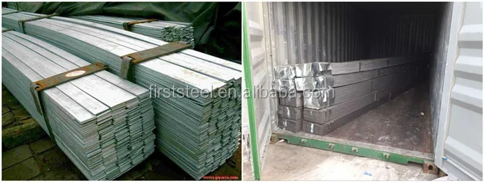 st37 ss400 carbon steel hot dipped galvanized steel flat bar 40x4  astm a36