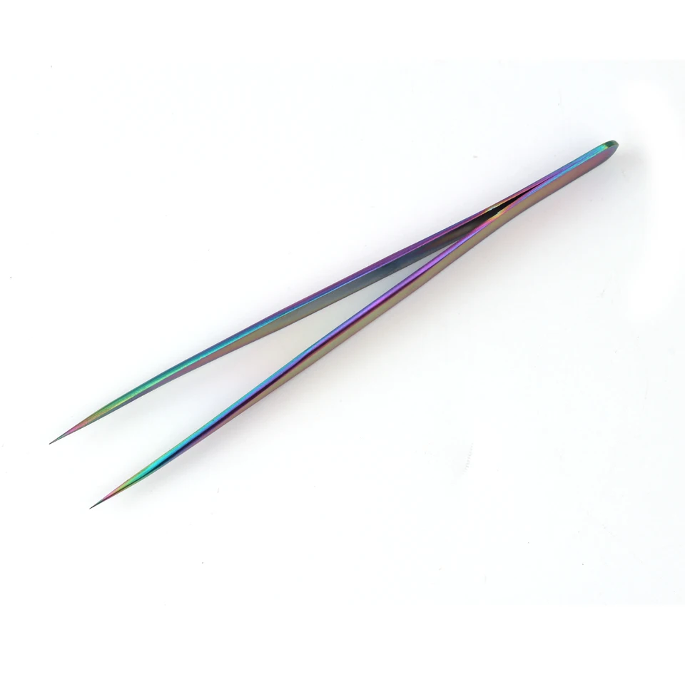 Пинцет для наращивания ресниц из нержавеющей стали с индивидуальным логотипом