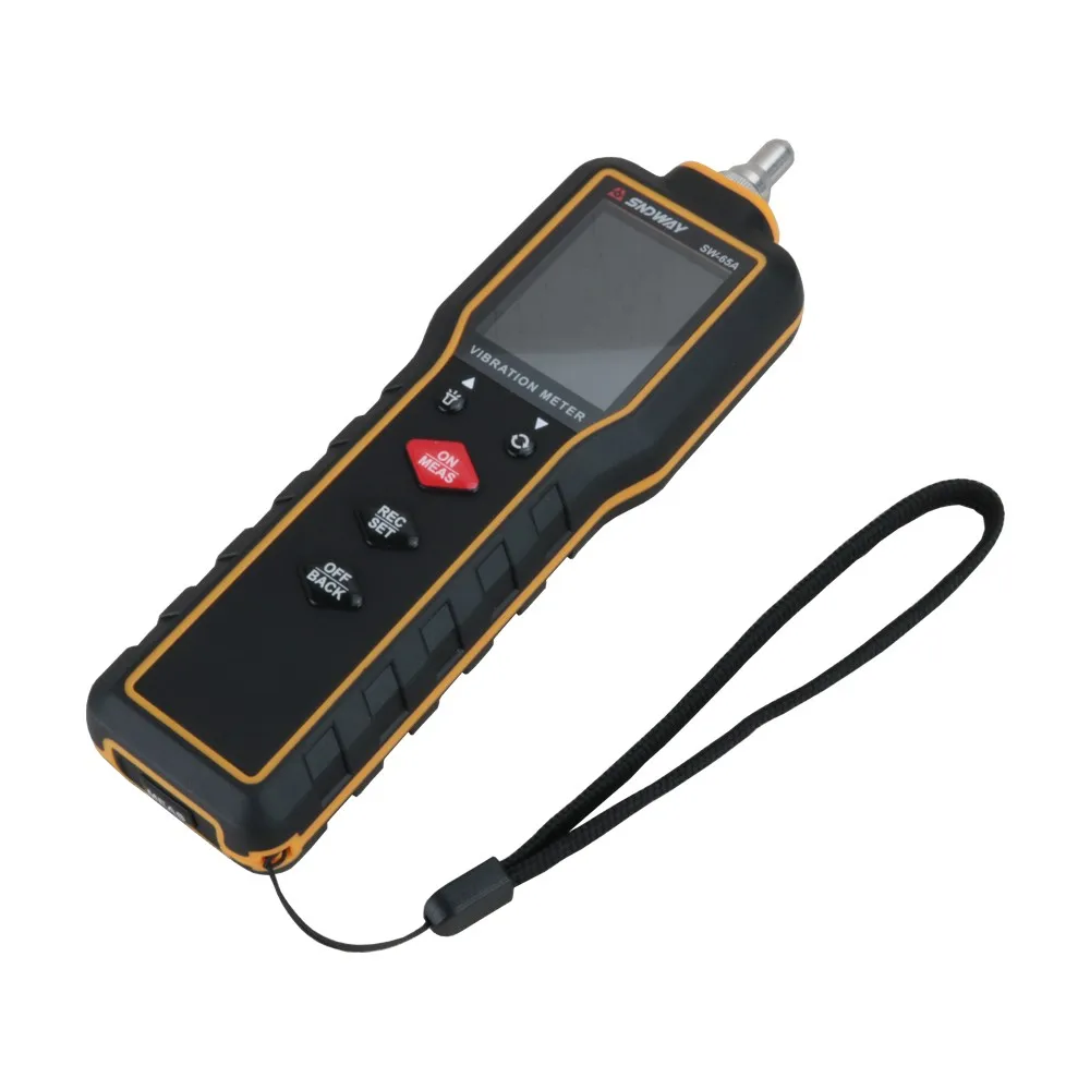 SW-65A Digital Vibrationsmessgerät Vibration Meter Vibrationstester Tool 