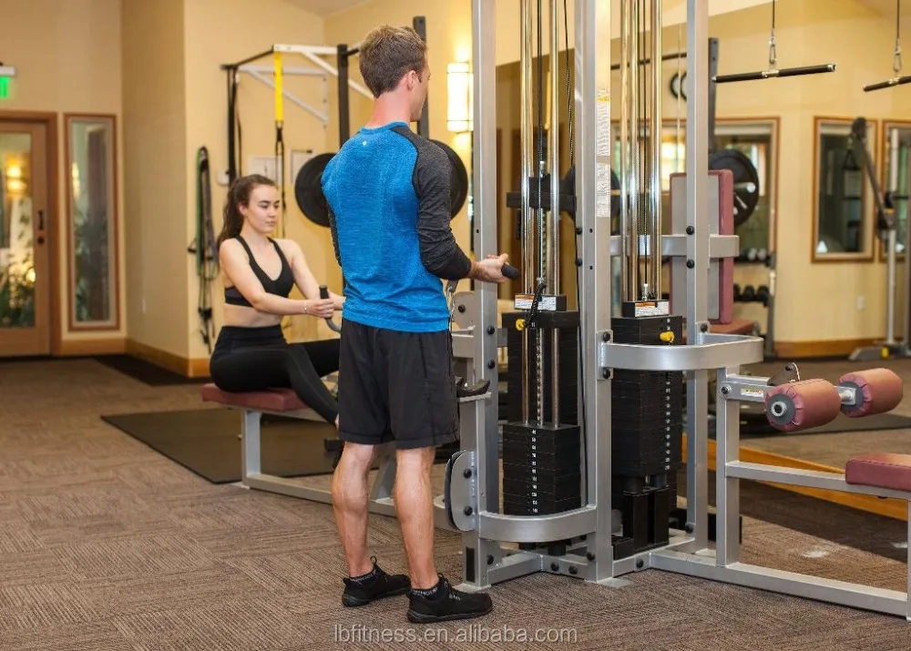 Коммерческая многофункциональная станция для спортзала 8, многофункциональная станция, спортивное оборудование для спортзала, тренажер для фитнеса