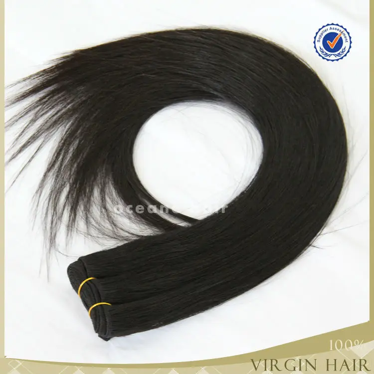 Wholesale Human Hair Double Drawn Remy Virgin Natural BLACK Straight Vietnamese Bundles Hair Extensions  