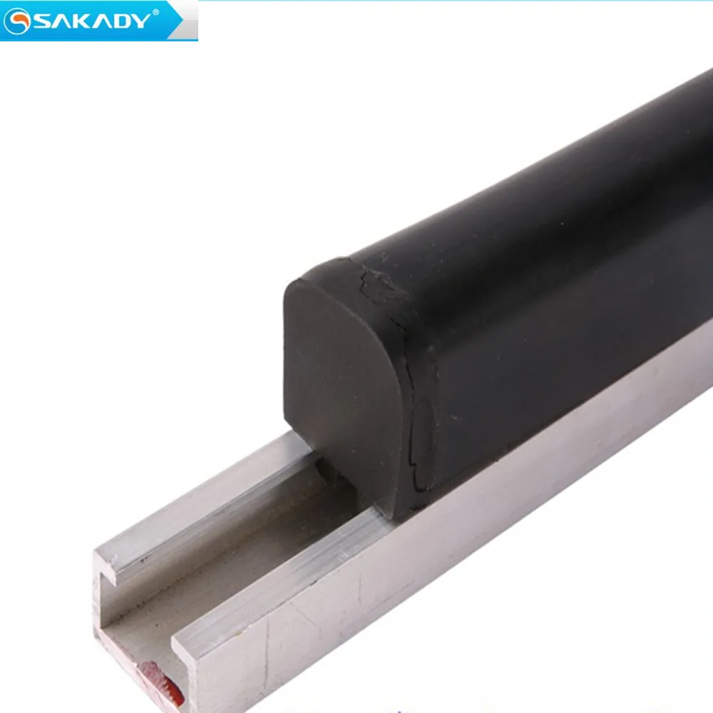 Optical Sensor Safety Edge for Door Made of EPDM Rubber IP65 Protection 12-24V DC Anti-Pinch
