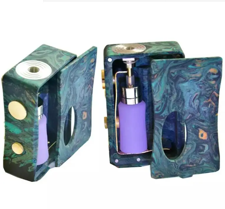 Высококачественные моды для электронных сигарет из древесины/смолы 100% аутентичный убийца 80 вт BF X-Drip squonker box mod