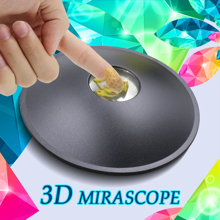 BSTEle – Mirascope 3D – Créateur D’illusions Holographiques – Diamètre 15 Cm – Expérience Scientifique Créative Pour Enfants