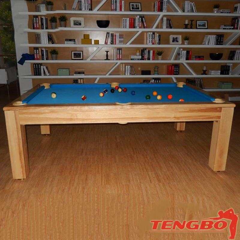 Новый тренд по заводской цене обеденный стол из массива дерева 9 футов 8 бильярдный для