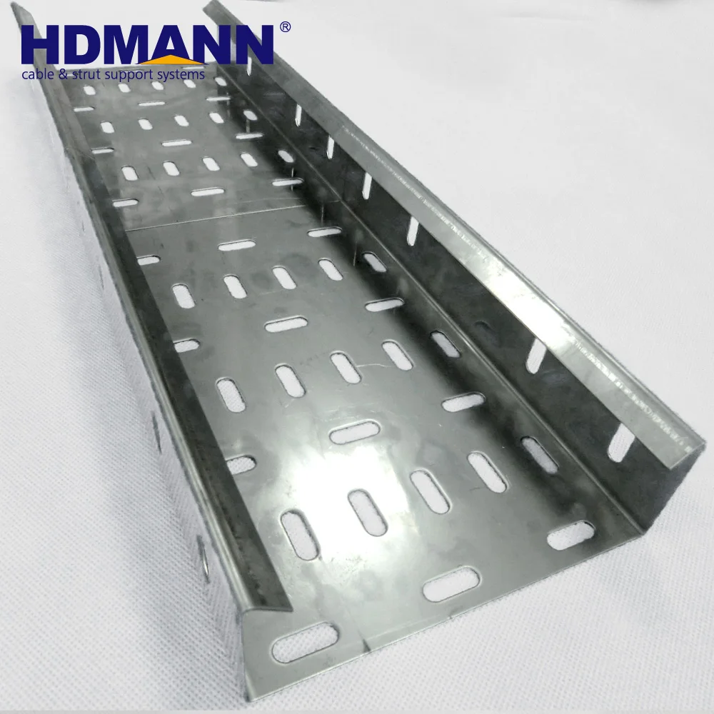 HDMANN Perforated Cable Tray Cover Clamp