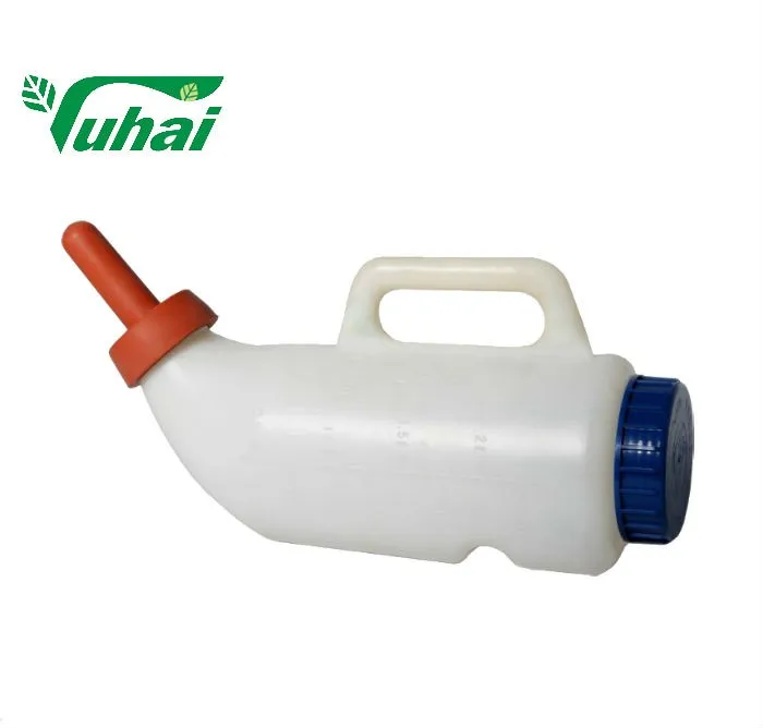 product calf feeding bottle with handle calf milk bottle with natural rubber nipple cattle feeder-10