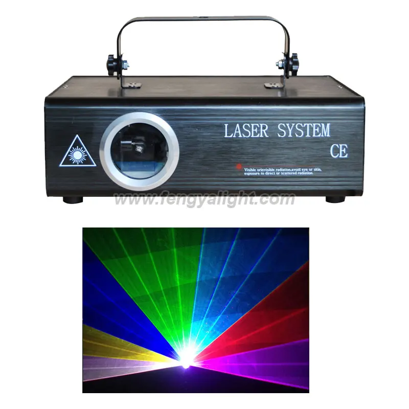 RGB 500mW Bühnenbeleuchtung Licht DMX ILDA 13&25CH Lasereffekt Laser Licht DHL 