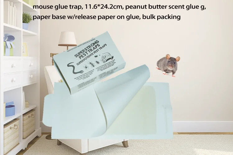 BSTW Professional Adhesive Factory Direct Selling Safe Rat Mouse Trap Glue Pest Control Sticky Traps