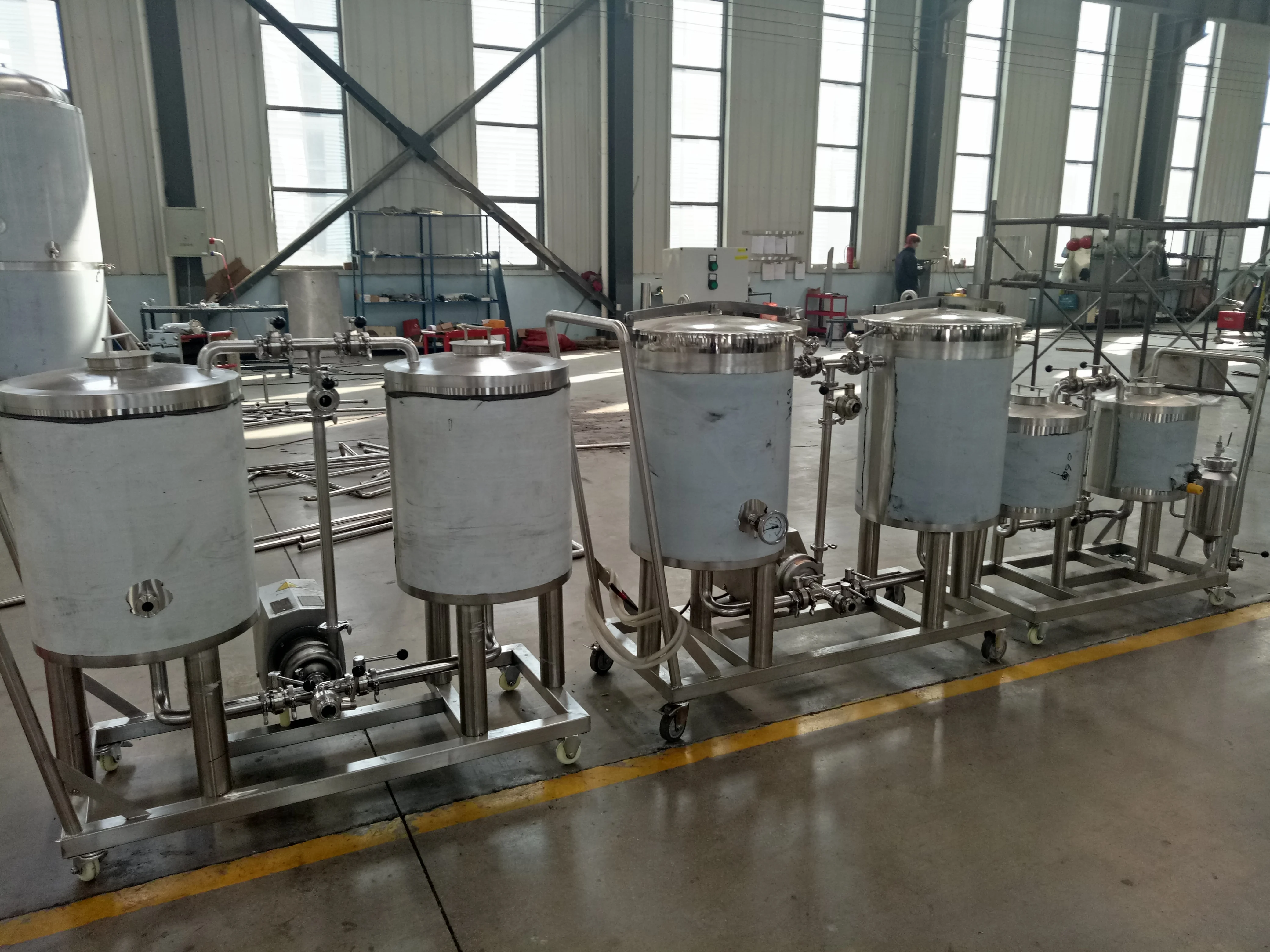 Система очистки CIP для пива brewrey, 50 л, 100 л, 200 л, 300 л, 500 л