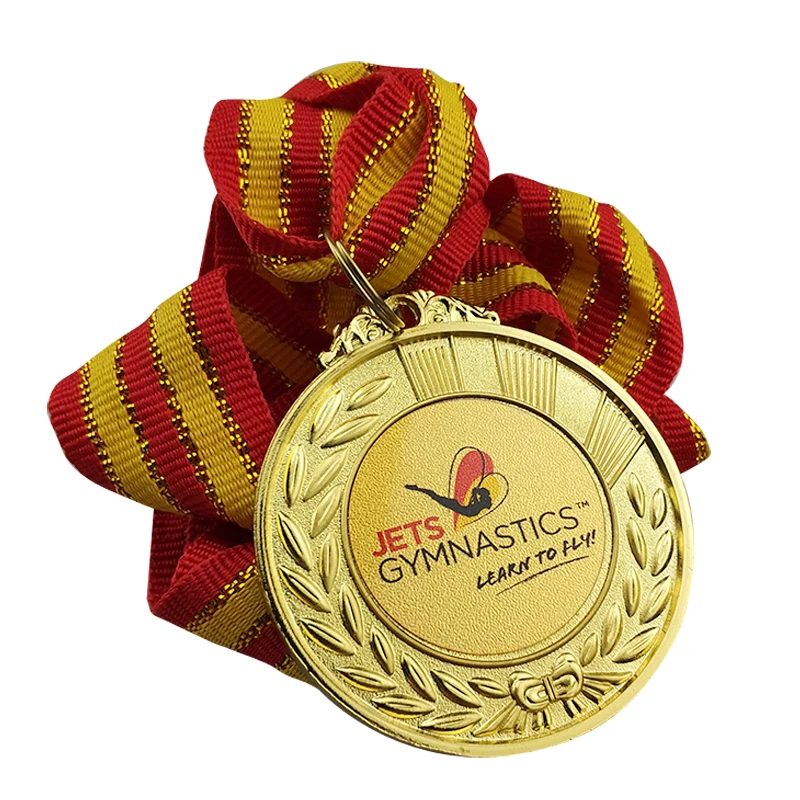 30 X 0.87 Médaille Ruban Blanc 