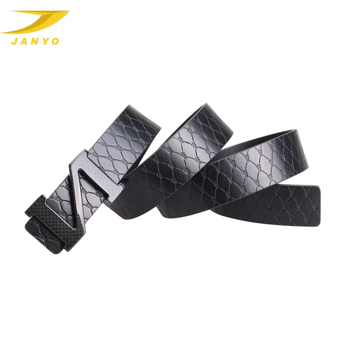 New Style Carbon Fiber Buckle Soft Genuine Leather Belts For Men Buy Genuine Leather Belts