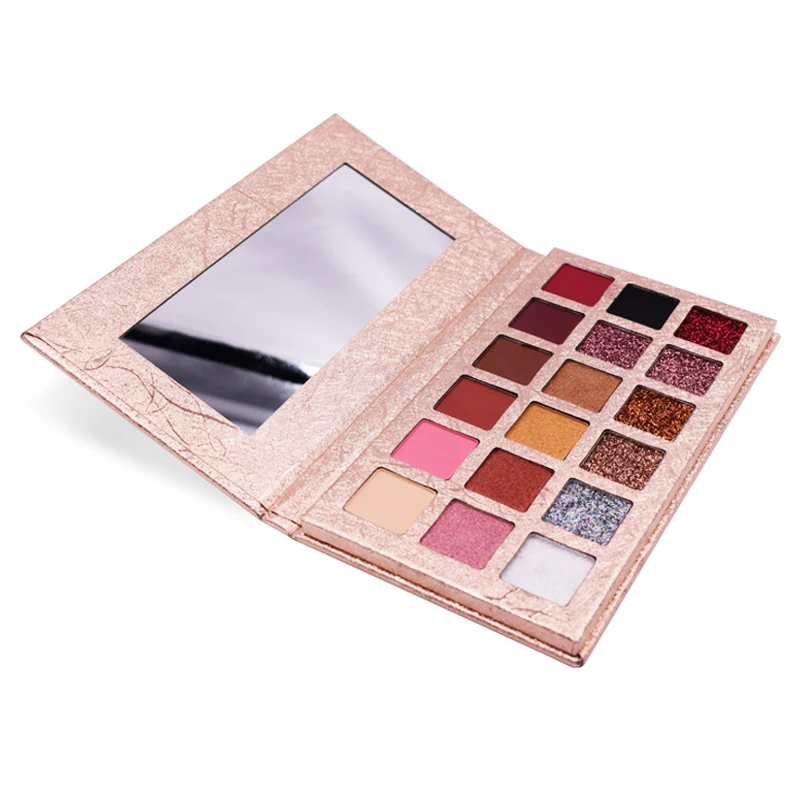 Professional Multi-Color Eyeshadow Palette Long Lasting High Quality Romantic Eye Makeup Mineral Custom New Lipstick Face