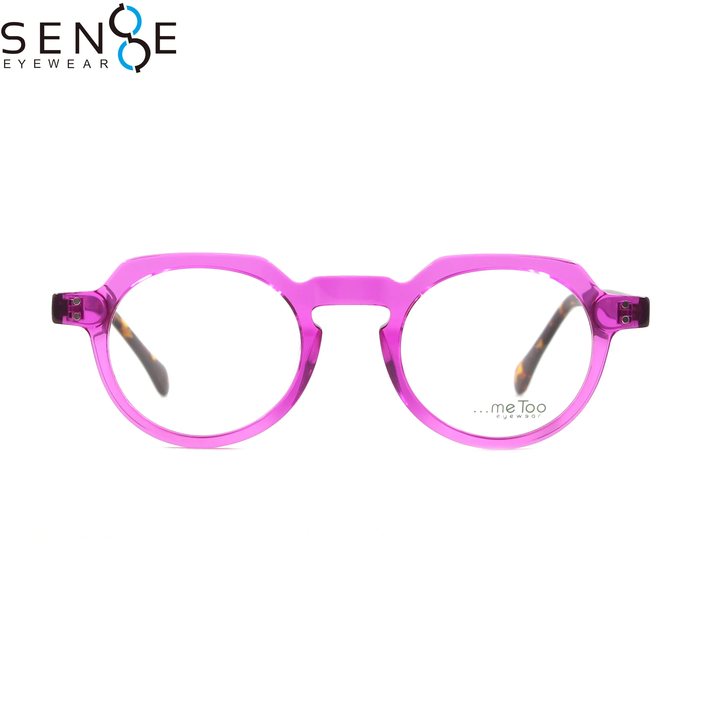 pink acetate glasses