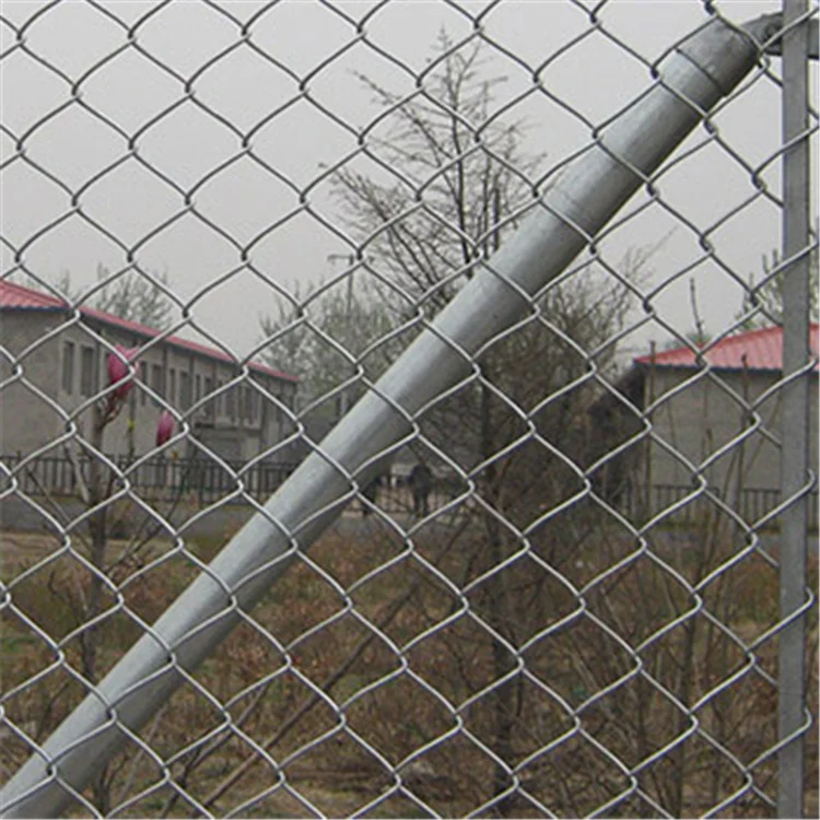 Anping Electro Galvanized Chain Link Fence Diamond Wire Fence