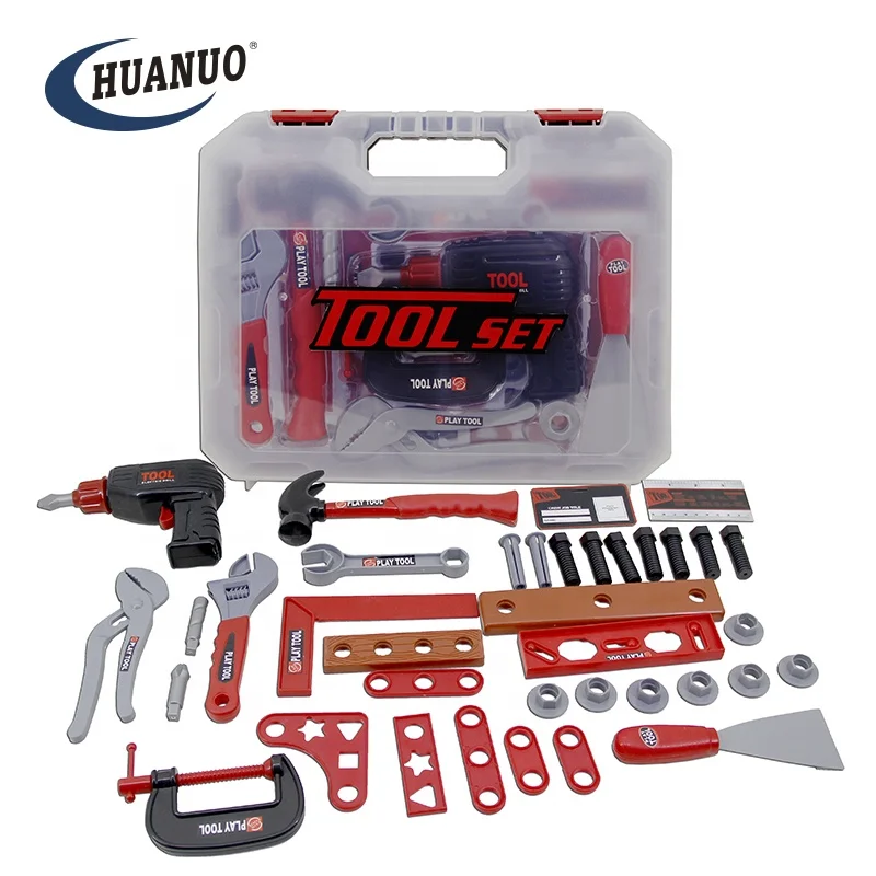 DIY Work Toy Mechanic Tool Box Set Educational Tool Set Kids Toy for Kids