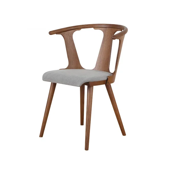 wooden backrest chair