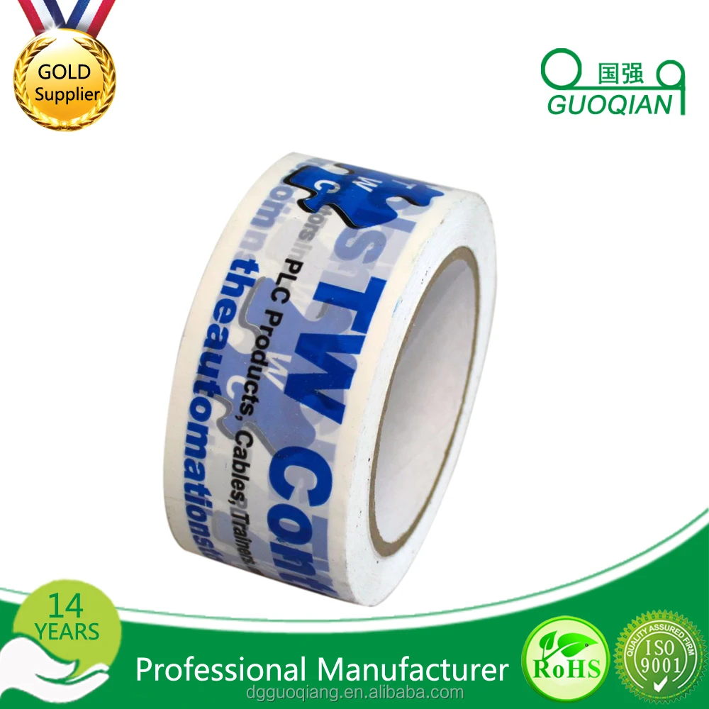 OEM Free Sample Custom Packaging Box Logo Printed Bopp Adhesive Packing Tape