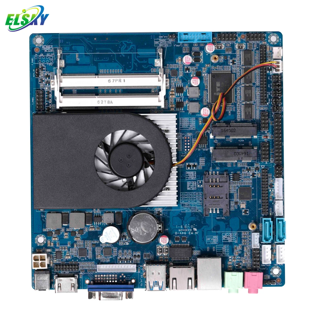 Intel Kaby Lake Celeron 3865u Dual Cores 1 8ghz 4k At60hz Super Hd Display Fan X86 Motherboard For Digital Signage View 4k Motherboard Elsky Oem Odm Product Details From Shenzhen Elsky Technology Co Ltd On