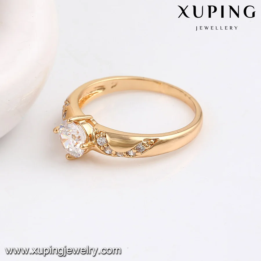 Anillo de boda de compromiso Xuping 13959, joyas de diamante