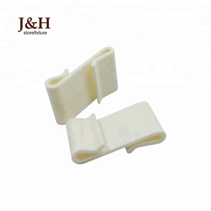 Holding Corrugated Sidekicks, Connect POP Cardboard Hanging Display White Corrugated Shelf Support Plastic Power Panel Wing Clip