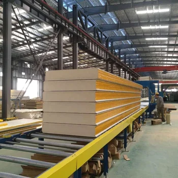PIR PUR PU freezing storage warehouse continuous production new building material sandwich panel no CFCs for fresh