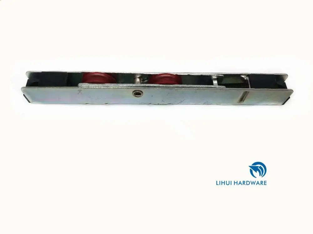 Заводская цена, регулируемый дверной ролик из нержавеющей стали с пазовым шкивом для раздвижной двери из НПВХ