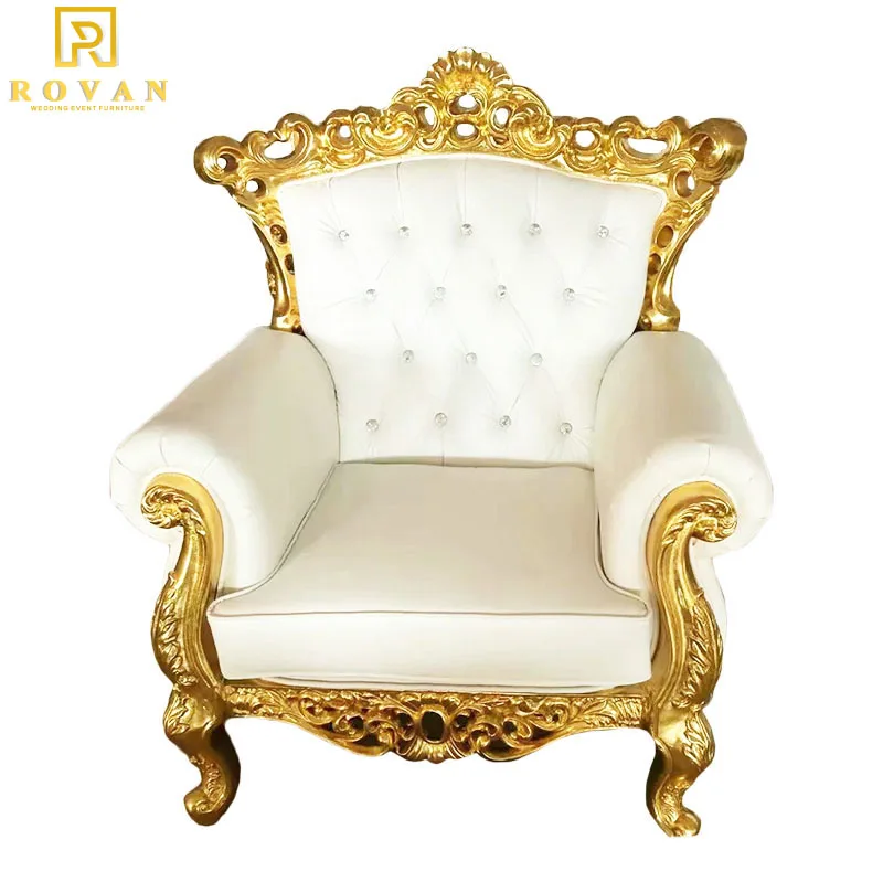 gold royal throne