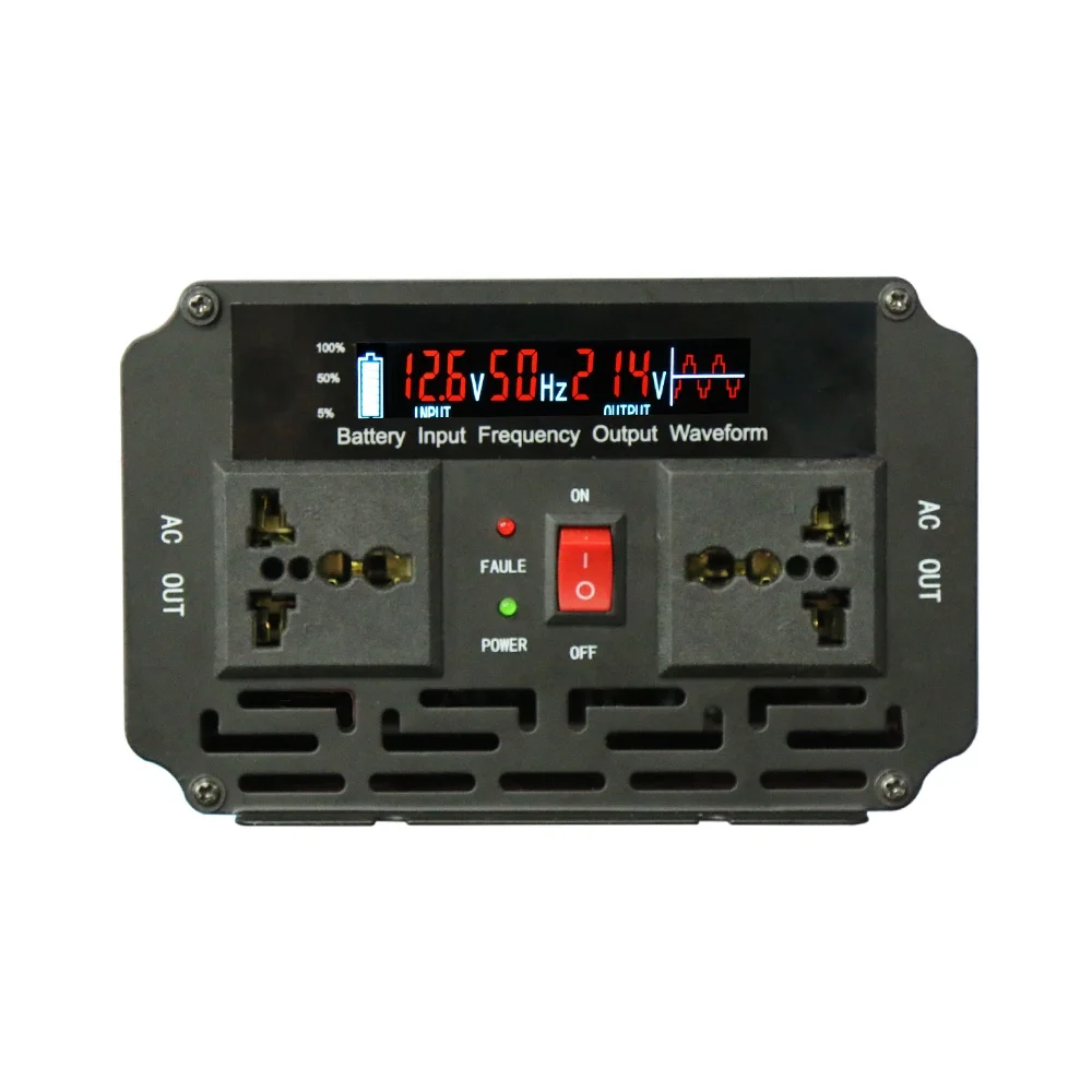 UPS 2500W/3000w Power Inverter with Charger 12VDC/110VAC 60Hz
